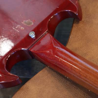 Vintage! 1962 Gibson EB-0 w/ OG Bakelite PUP Electric Bass Cherry Red + HSC image 19