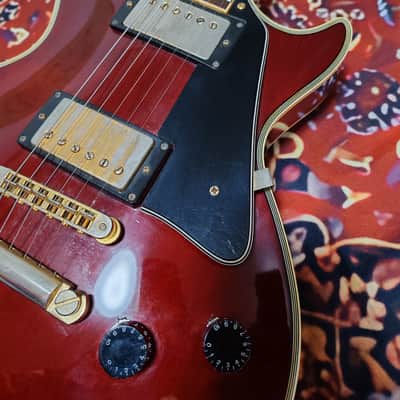 1992 Orville by Gibson Les Paul Custom Wine Red - Gibson Pickups MIJ Japan - Only One Owner !! image 5