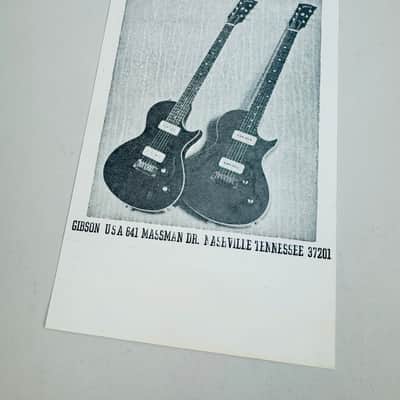 Gibson Blueshawk Promotional Card 1996 image 2