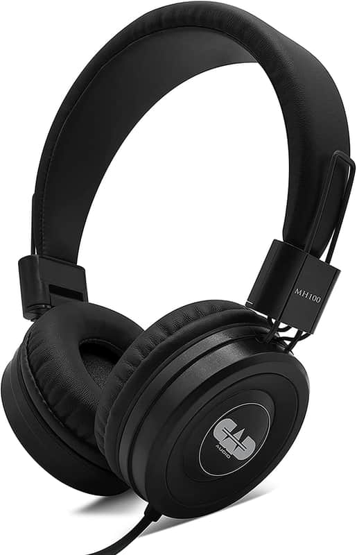 CAD - MH100 - Closed-Back Mid-Size Studio Headphones - Black image 1