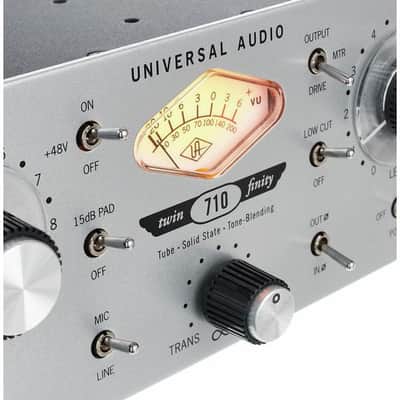 Universal Audio 710 Twin-Finity Microphone Preamp. New with Full Warranty! image 9