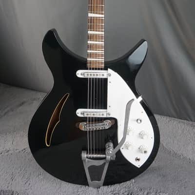 Guyatone SG42T 1960s - Black Super Rare Double Cut Japan image 2