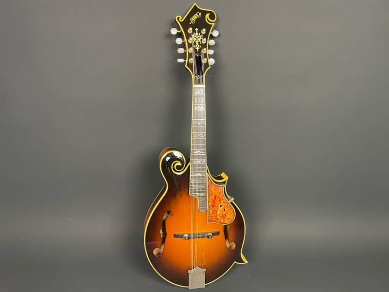 Vintage 1980 Shiro F-Style Mandolin MIJ Sunburst w/ Hard Case image 1