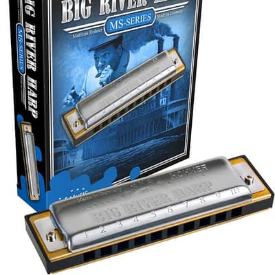 Hohner Big River Harmonicas in the Key of "F" Diatonic - Made in Germany #590BXF image 1