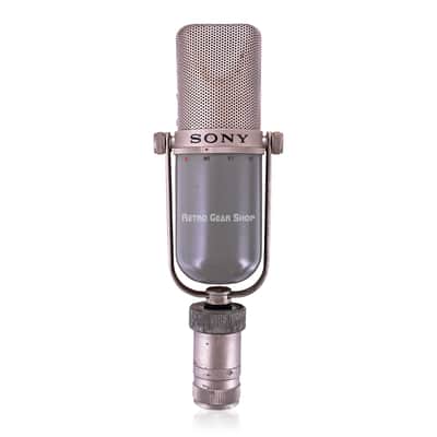 Sony C37P Mic FET Condenser Microphone Vintage Rare Serviced C-37P image 2