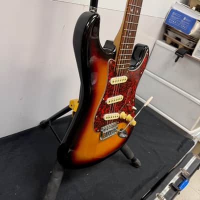 Used Squier by Fender Strat Stratocaster Electric Guitar image 10
