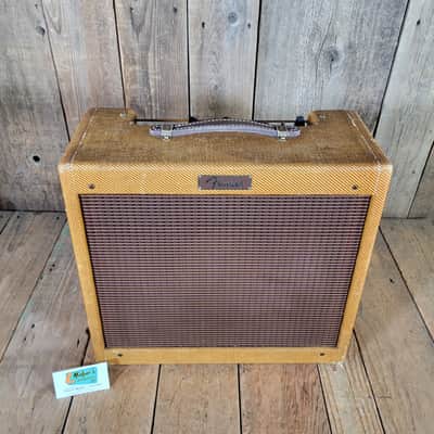Fender Princeton 5F2-A Tweed 1960 All Original Except the Handle - Tweed image 2