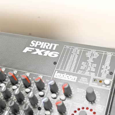 Soundcraft Spirit FX16 16-Channel Audio Mixer (NO POWER SUPPLY) CG007U6 image 2