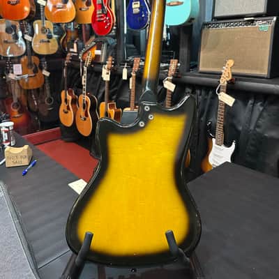 1960s Harmony Bobkat 2 Pickup Sunburst image 11