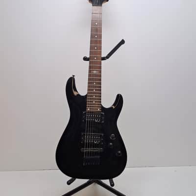 Schecter SGR C-7 7-Strings Electric Guitar (China) 2000's - black image 3