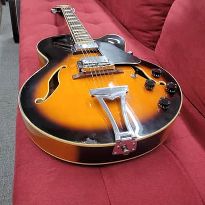 Ibanez AF75-BS Artcore - Present - Brown Sunburst image 10