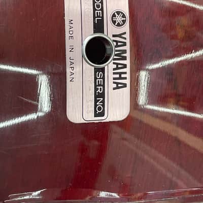 Yamaha Recording Custom 20x14 Bass Drum Cherry Made in japan image 6