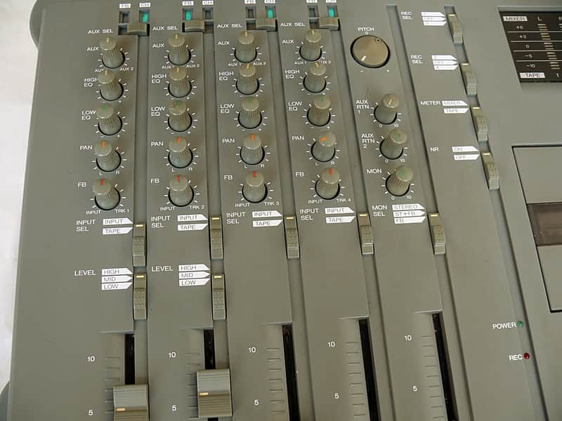 Vintage Fostex x-55 4 Track Multitrack recorder Mixer | Reverb