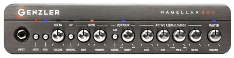 Genzler MG800 Magellan 800 Bass Guitar Head 800 Watts image 1