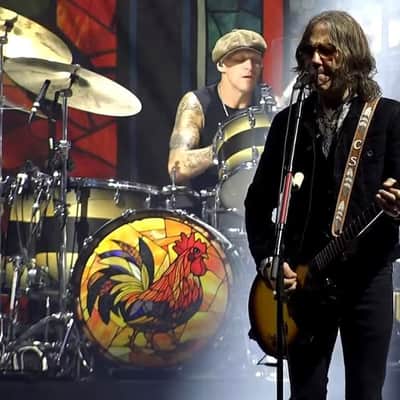 Remo 22” STAINED GLASS ROOSTER BASS DRUM HEAD 🐔 2026 image 5