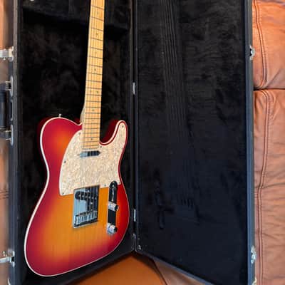 Fender American Deluxe Telecaster with Maple Fretboard 2004 - 2010 - Aged Cherry Burst image 1