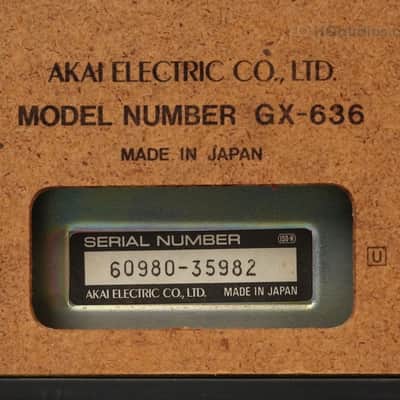 Akai GX-636 Reel-to-Reel Tape Deck – Custom Red – Professionally Restored – Fully Tested – 1-Year Warranty image 21
