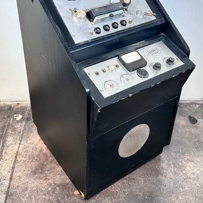 Ampex 350C + 351 Reel To Reel Tape Recorder Tube Preamp Vintage