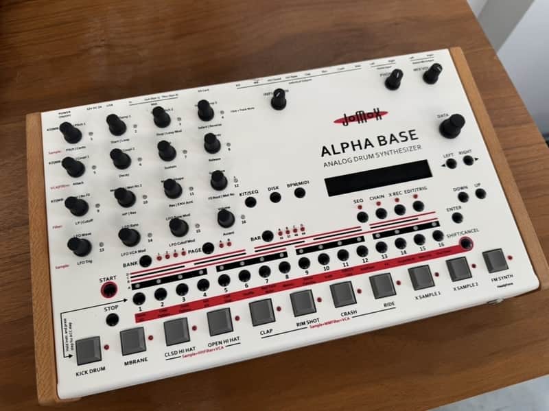 JoMox Alpha Base Analog Drum Synthesizer image 1