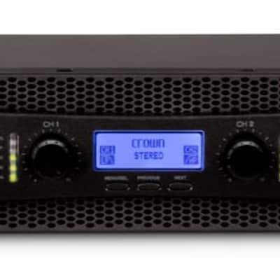 Crown XLS 2002 Two-channel Class D Power Amplifier, 650 Watts at 4-Ohms with DSP image 1
