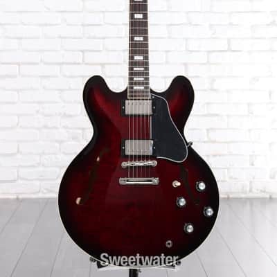 Gibson ES-335 Figured Semi-hollowbody Electric Guitar - Blood Moon Burst (ES35F00MNNHd2) image 1