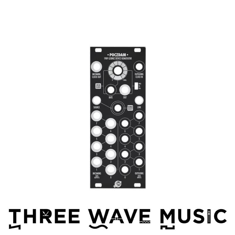 Xaoc Devices Poczdam Replacement Black Panel [Three Wave Music] image 1