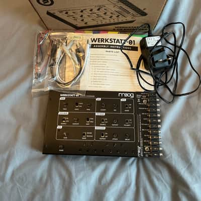 Moog Werkstatt-Ø1 Analog Synthesizer Kit 2020 - Present - Black image 4