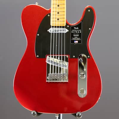Fender American Ultra II Telecaster Maple Fingerboard Sinister Red image 2