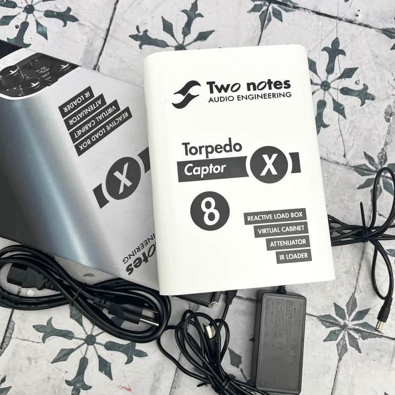 Two Notes Torpedo Captor X 8ohm Stereo Reactive Load Box / Attenuator image 1