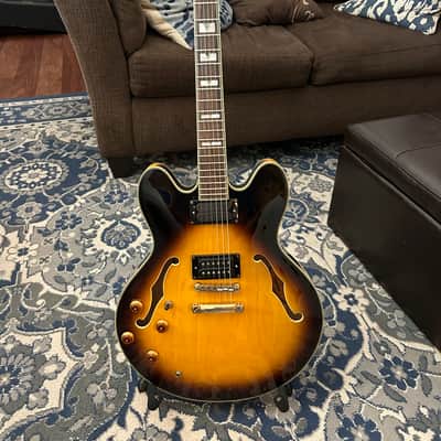 Epiphone Sheraton II 1986 - 2007 - Vintage Sunburst image 6