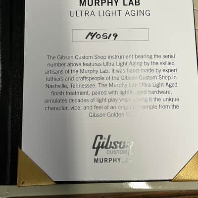 Gibson Custom Shop Murphy Lab 1964 ES-335 Reissue - Ultra light Aged Sixties Cherry image 13