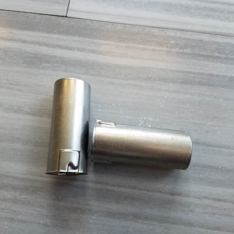 Elco Pair (2) Tube Shields EL84 9-pin J-Slot J60-TS103U03 Vintage Vacuum 1950s-1960s image 1