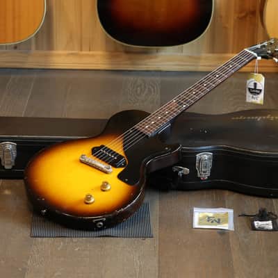 Vintage! 1958 Gibson Les Paul Junior All OG Electric Guitar Sunburst + HSC image 1