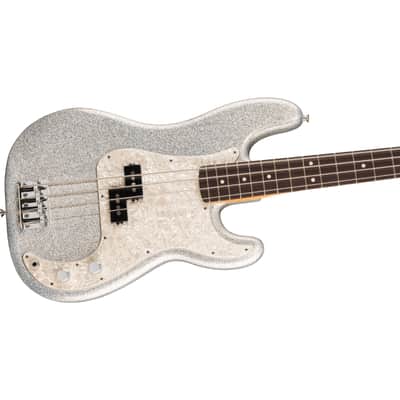 Fender 75th Anniversary Player II Precision Bass RW Diamond Dust Sparkle - 4-String Electric Bass image 5