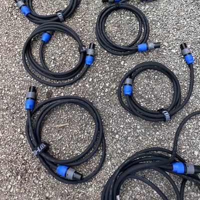 Lot 6 items Gepco Pro Speaker Cable w/ Neutrik NL2FC Speakon Connectors – 12AWG image 9