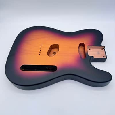 HooDoo Telecaster Body Alder Nitro 3-Tone Light htb6494 image 2