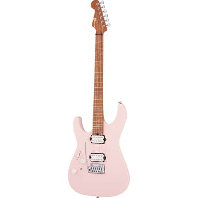 Charvel Pro-Mod DK24 HH 2PT CM Left-handed - Satin Shell Pink (B-Stock) image 3