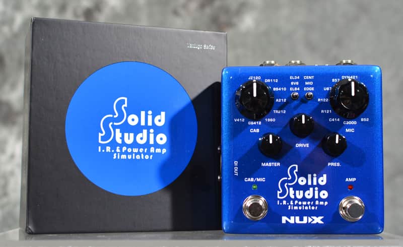 NUX Solid Studio　ナックスソリッドスタジオ Amazon.com: NUX Solid Studio IR Power Amp Simulator IR Loader with
