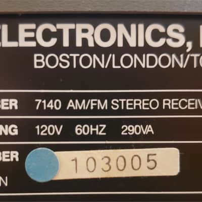 NAD Power Envelope 7140 Receiver - Superb Analog Audiophile Sound - MC/MM Phone Stage - One Owner image 8