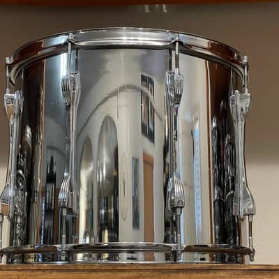 1960's Ludwig Chrome Tenor Tom 12x15 'Super-Sensitive' Model #425-12"x15" image 8