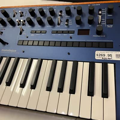 Korg Monologue Monophonic Analog Synthesizer 2016 - Present - Blue image 6
