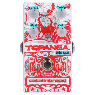 Catalinbread Limited Edition Topanga Spring Reverb Pedal - 3D Edition - Open Box image 1