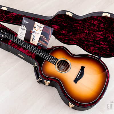 2022 Taylor Custom Grand Auditorium Non-Cutaway Acoustic Electric Guitar w/ Adirondack Top & Rope Binding image 20