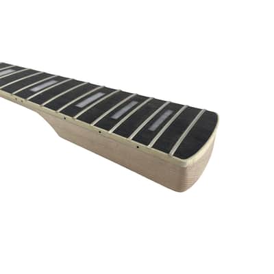 30inch Maple Bass Guitar Neck 20fret Rosewood Fretboard Short Scale Guitar Parts image 6