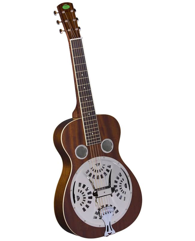 Regal RD-30MS Studio Series Squareneck Resophonic Guitar – Natural Mahogany image 1