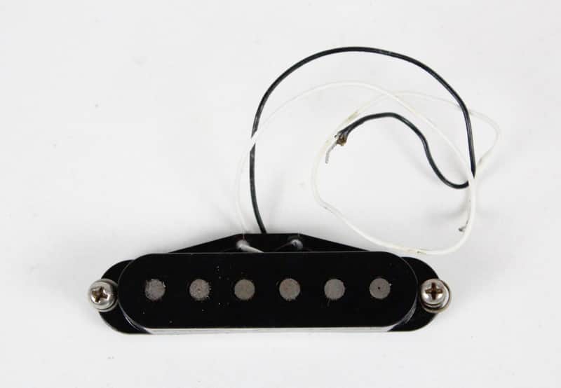 1978-1979-1980-1981 Vintage Fender Stratocaster NECK Pickup Black ~CLEAN~ Strat 1970s image 1