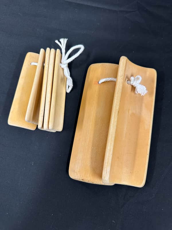 Authentic Chinese Kuaiban, Kuai Ban, Bamboo Clappers, Castanets - EXCELLENT image 1