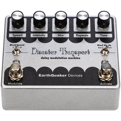 EarthQuaker Devices Limited Edition Disaster Transport Modulated Delay Machine Legacy Reissue Pedal image 4