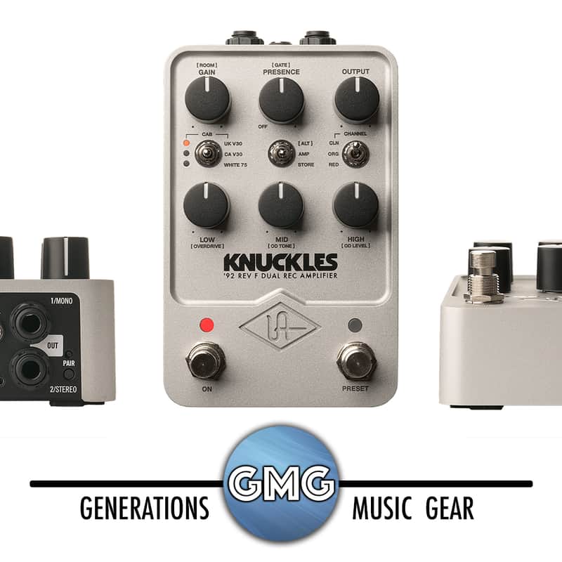 KNUCKLES '92 Rev F Dual Rec Amplifier Emulation Pedal by Universal Audio! UAFX Pedal **FREE SHIPPING!** image 1
