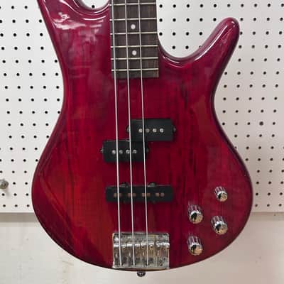 Ibanez GSR200-TR Gio Soundgear with Active EQ 2004 - Present - Transparent Red image 1